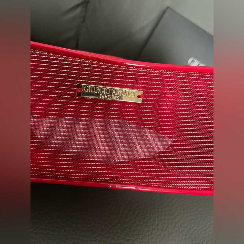 Giorgio Armani Vibrant Red Cosmetic Bag - Picture 17 of 17